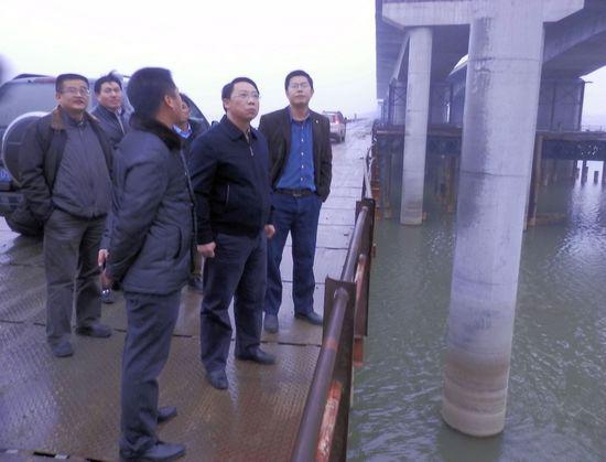 南昌市委常委、副市长刘建洋莅临昌南大道东延工程项目现场检查指导事情