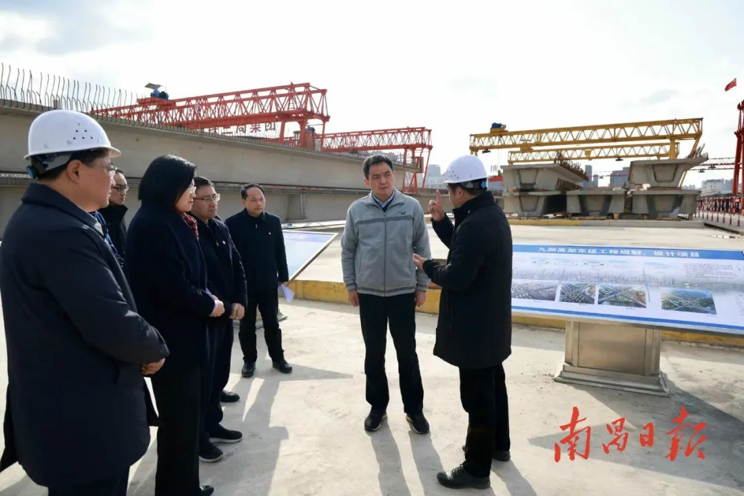 李红军调研重大工程项目建设推进情形