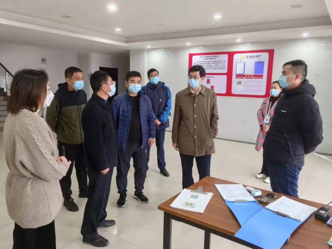 集团党委委员、纪委书记何志敏 赴高速公司督导疫情防控事情